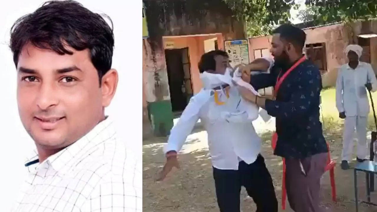 Watch: Rajasthan bypoll candidate slaps SDM amid voting dispute