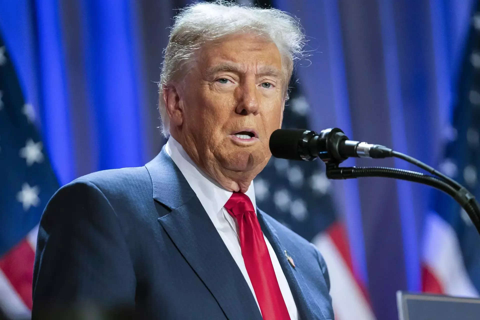 Trump hints at 3rd term in speech to GOP lawmakers