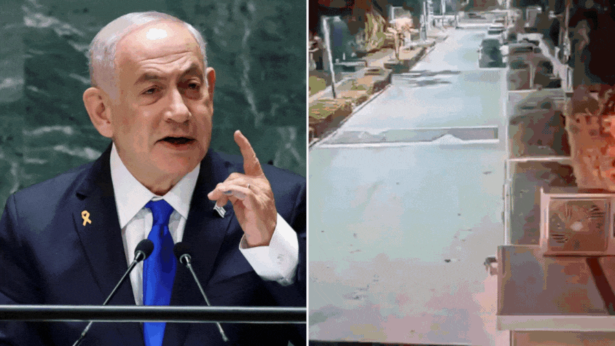 Netanyahu’s house targeted: Two flash bombs land at Israel PM’s home garden