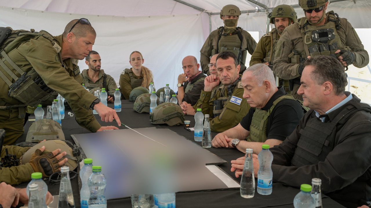 ‘Will give m for every hostage’: Netanyahu makes rare visit to Gaza