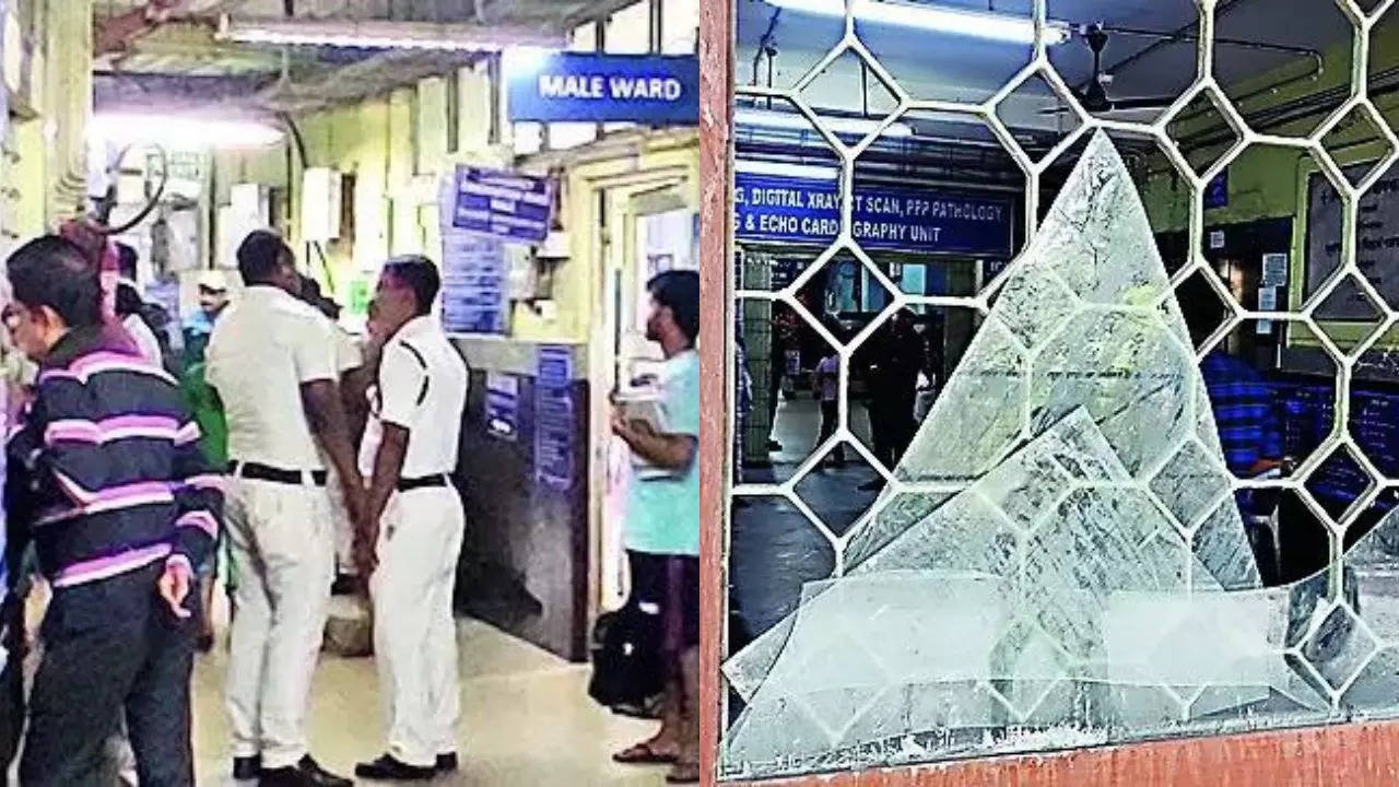 Mob thrashes nurses, ransacks hospital after heart patient’s death in West Bengal