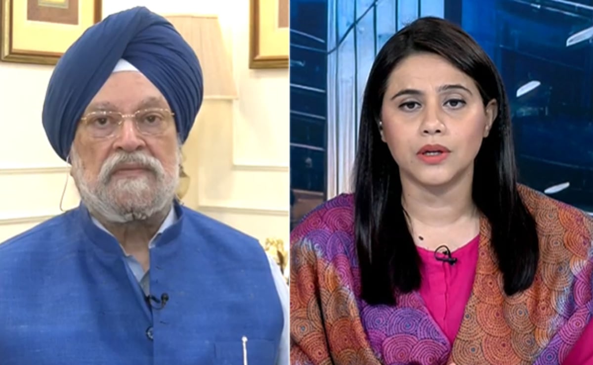 “Congress Promises Moon, Can’t Deliver”: Hardeep Puri To NDTV On Guarantees