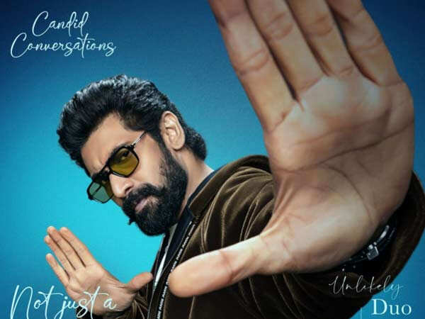 Rana Daggubati Announces His Talk Show