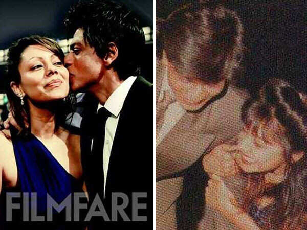 PHOTOS: Shah Rukh Khanâs lovely moments with Gauri Khan at Filmfare Awards
