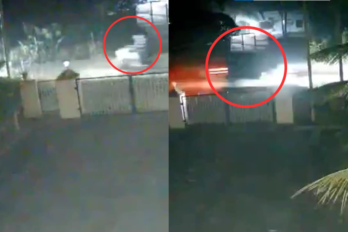 Karnataka Congress Leader’s Son Runs Over Biker With Speeding SUV | Video