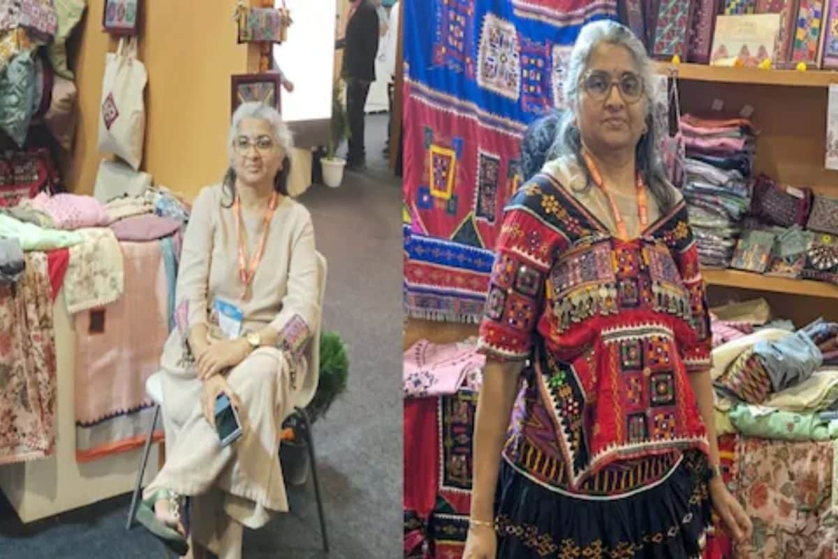 Karnataka Minister MB Patil’s Wife Brings Banjara Lambani Handicraft To Delhi’s IITF Fair