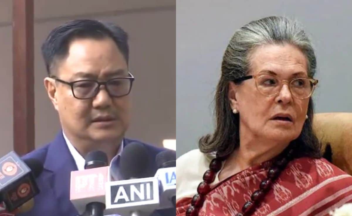 “Links Between Sonia Gandhi, George Soros Serious”: Kiren Rijiju