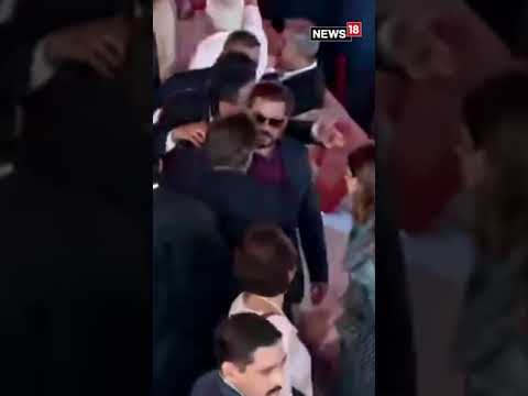 Salman Khan Attends The Oath Ceremony Of The Maharashtra Government At Azad Maidan In Mumbai | N18S