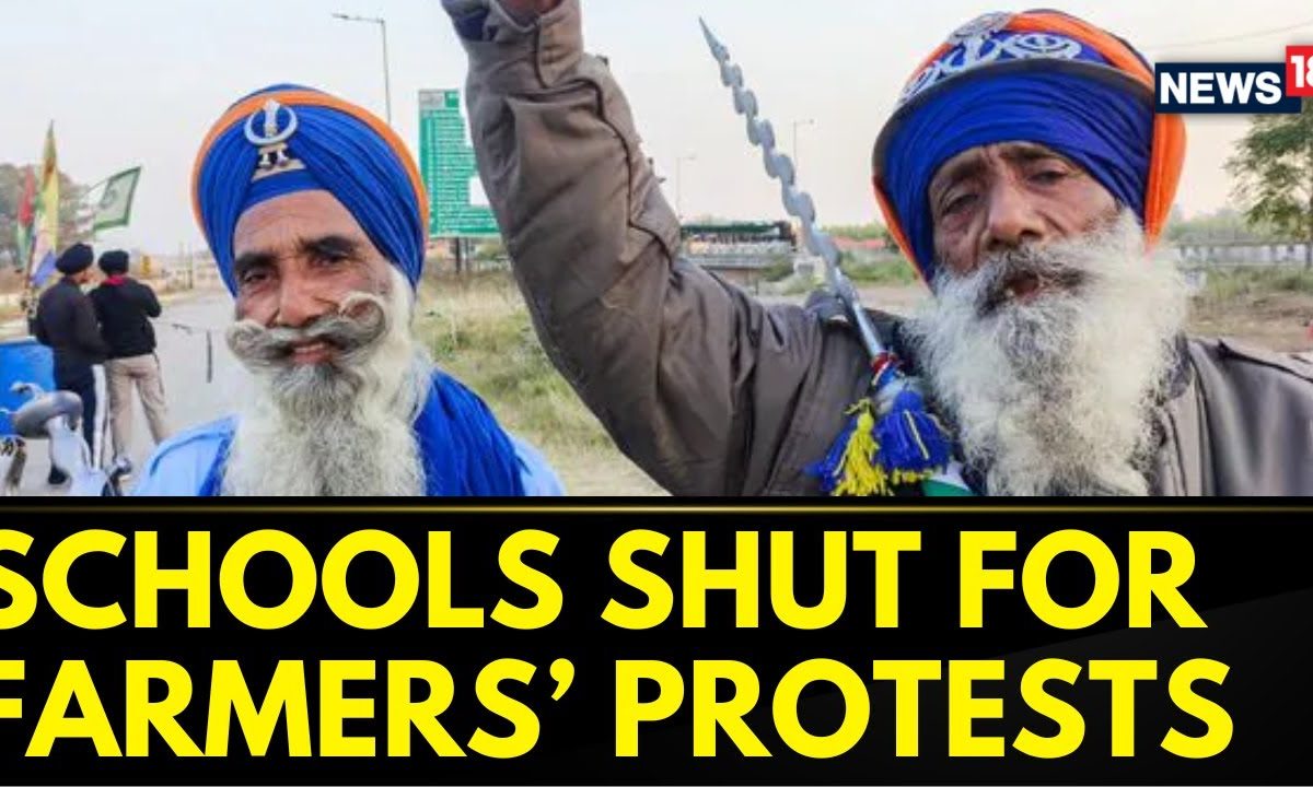 Schools Closed Today In Ambala Amid Farmers’ ‘Dilli Chalo March’ | Farmer’s Protests | News18