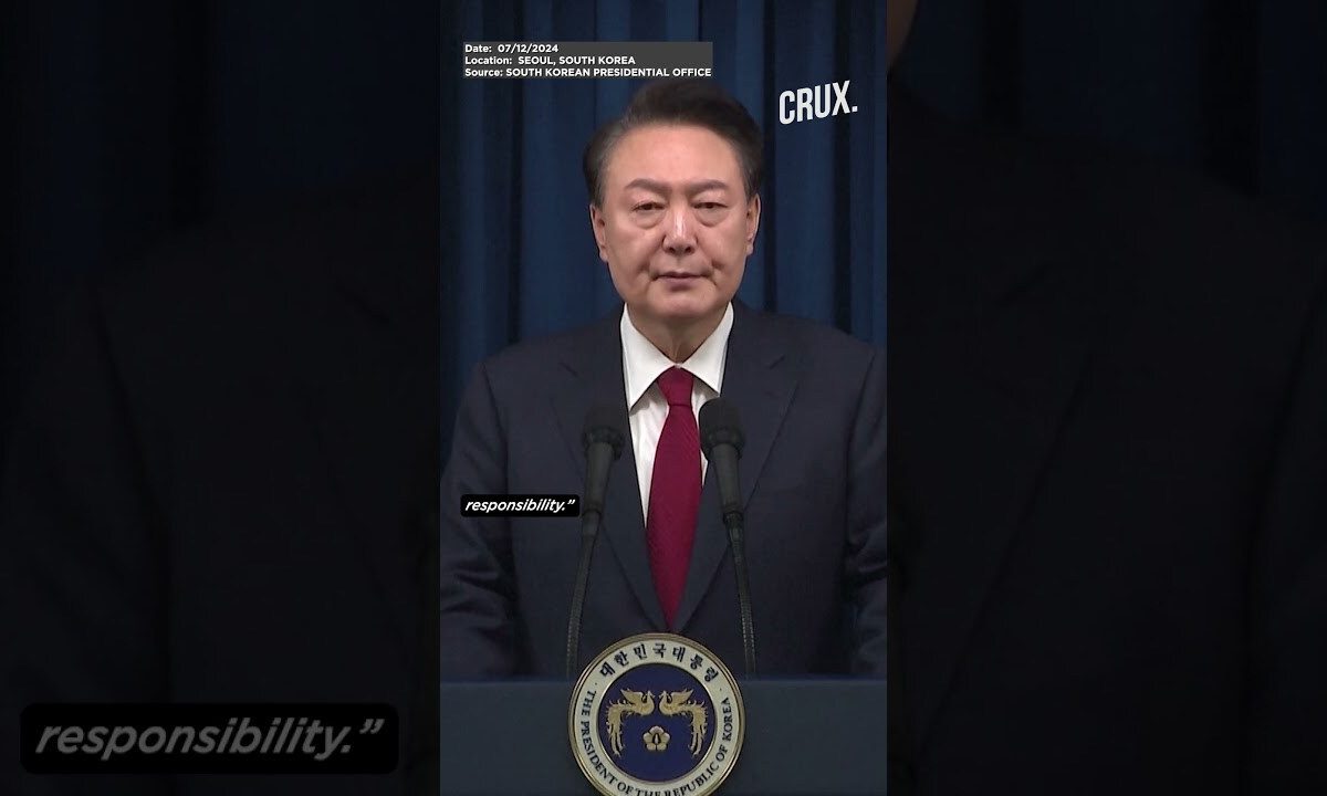 ‘Very Sorry…’: South Korean President Yoon Apologises For Declaring Martial Law, Refuses To Resign