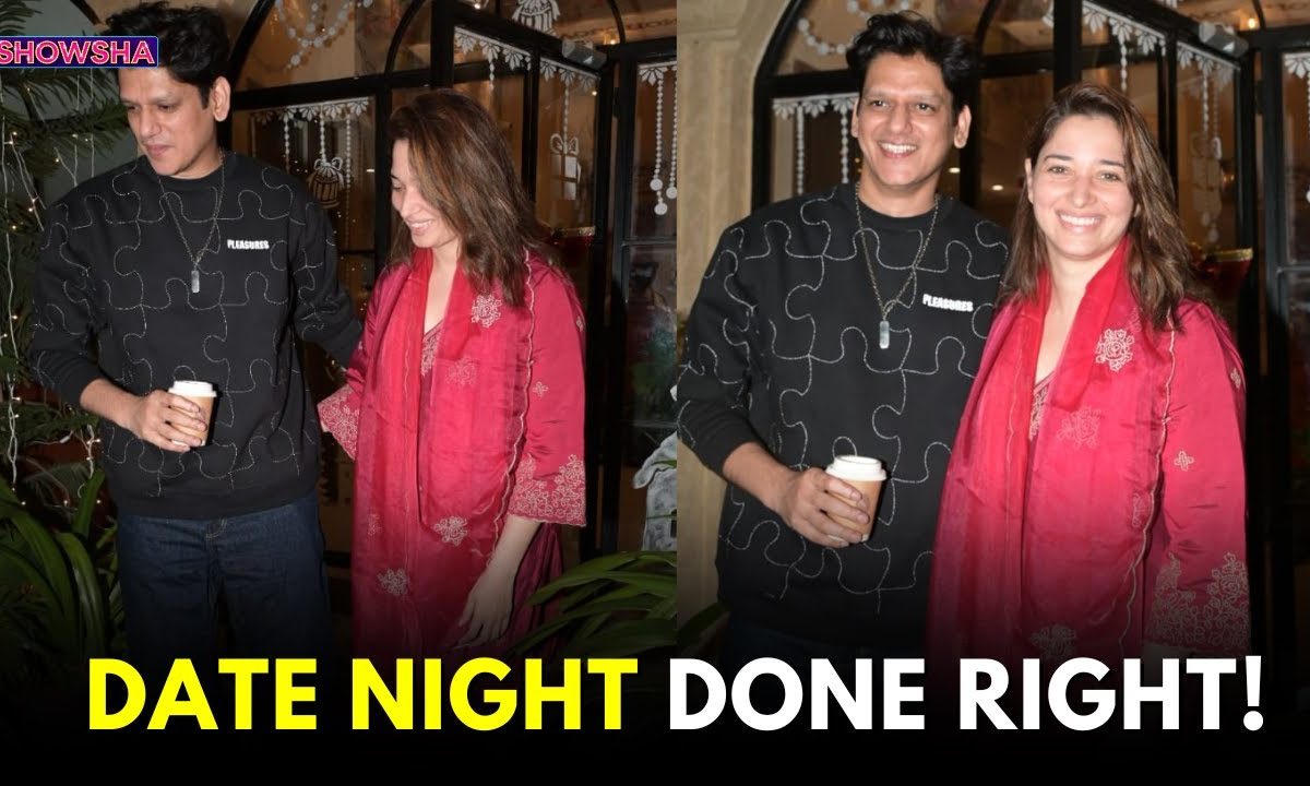 Tamannaah Bhatia Ditches Makeup As She Steps Out For A Dinner Date With Vijay Varma & Friends; WATCH