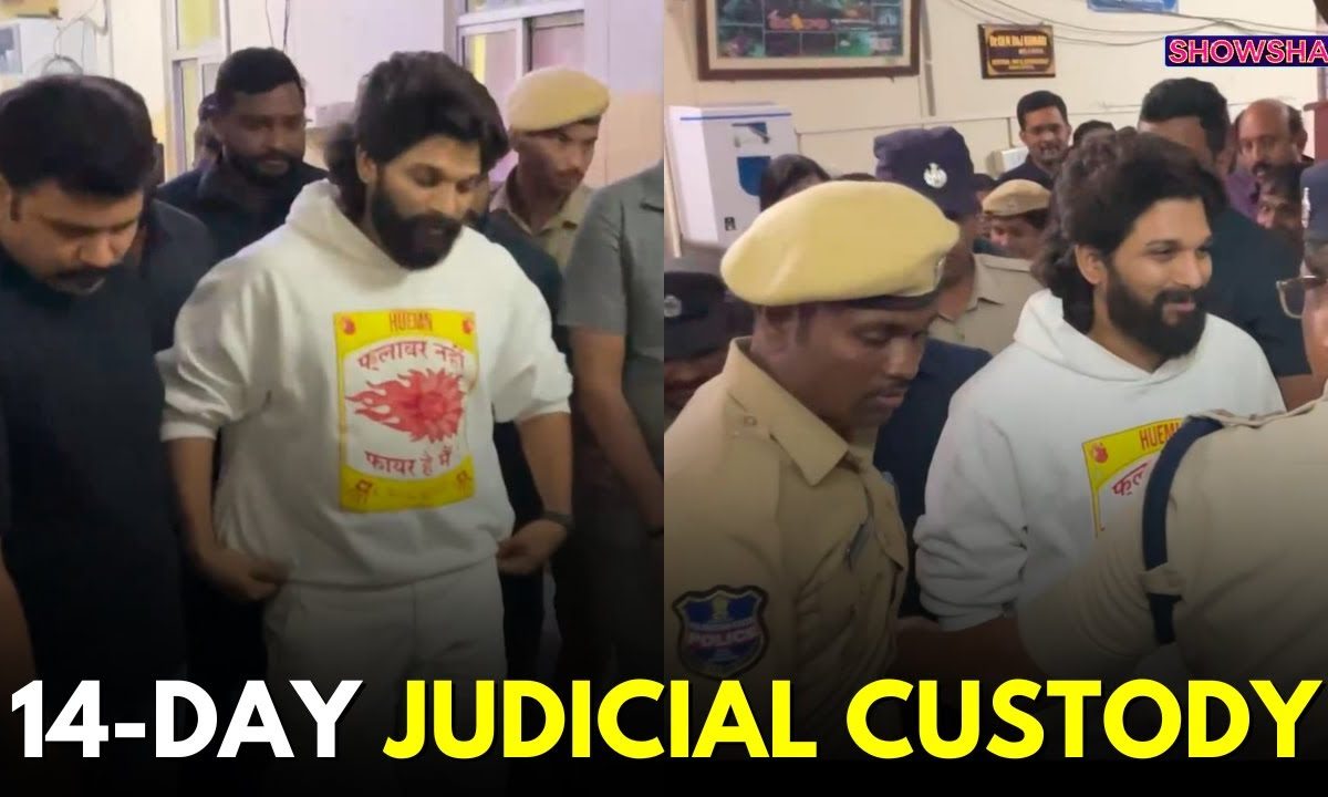 Allu Arjun Sent To 14-Day Judicial Custody Over Woman’s Death In Hyderabad Stampede Case | WATCH
