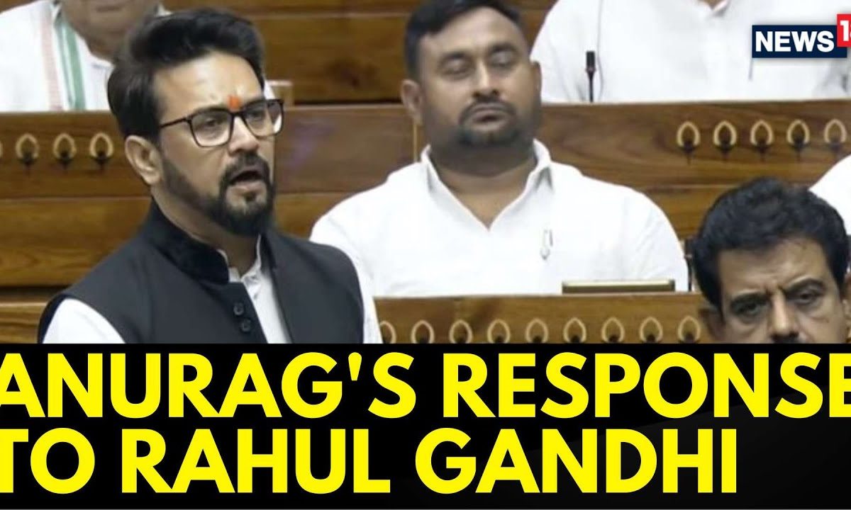 Parliament Winter Session | Anurag’s Response To Rahul Gandhi, Hits At Congress | News18