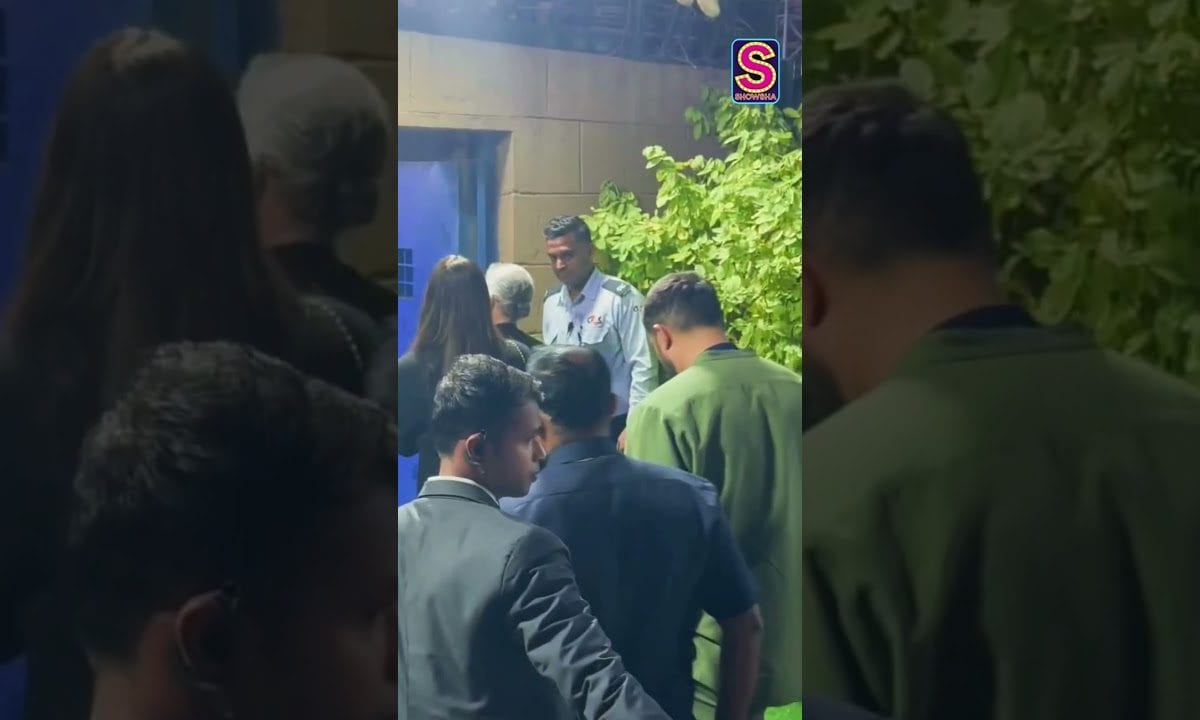 Abhishek Bachchan, Aishwarya Rai And Her Mother Arrive For Aaradhya’s School Function | N18S
