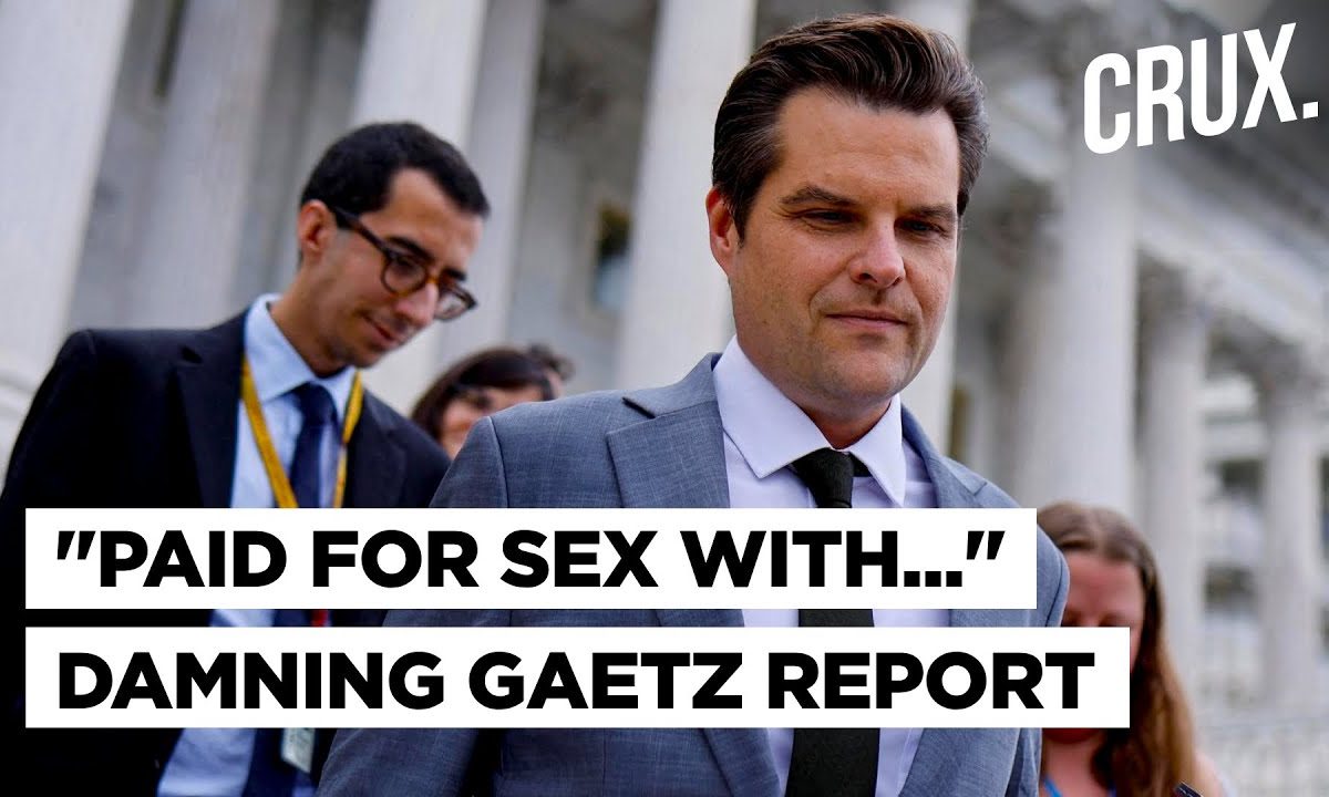 ‘$90,000, Cocaine, Underage Girl’ What’s In House Ethics Committee Report On Matt Gaetz? | US News