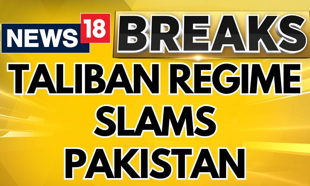 Pakistan Air Strike In Afghanistan | Taliban Condemns Pakistan’s Attack On Afghanistan | News18