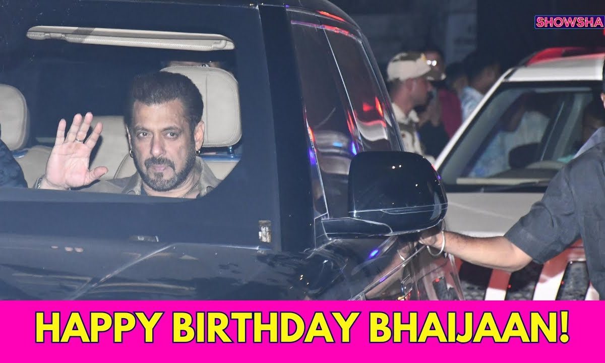 Salman Khan Turns 59, Entire Bollywood Arrives To Wish Bollywood’s Beloved Bhaijaan I WATCH