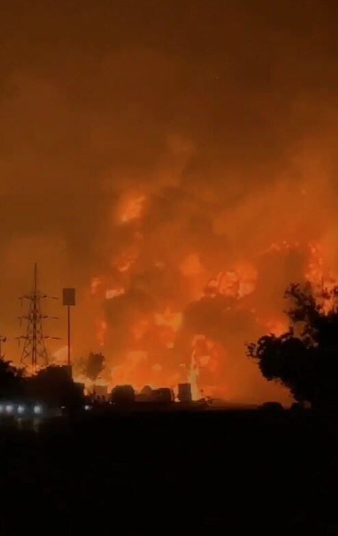 5 Dead, 35 Hurt In Huge Jaipur Fire As 2 Trucks Collide Outside Petrol Pump