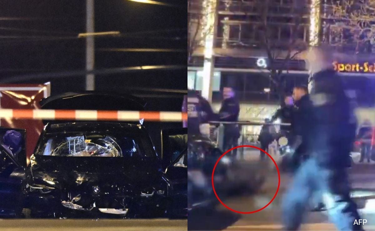 2 Dead As Saudi Doctor Drives BMW Into Crowded Christmas Market In Germany