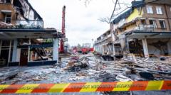 Police arrest three after The Hague flat explosions