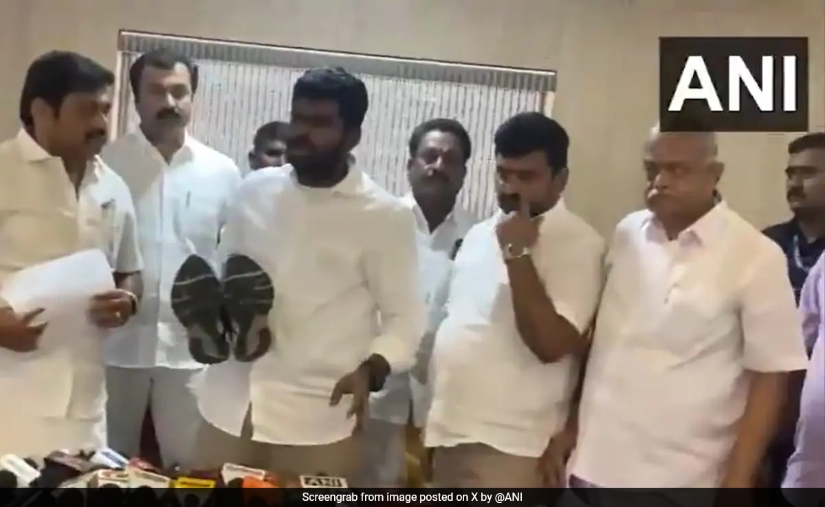 “Will Whip Myself…”: Tamil Nadu BJP Chief’s All-Change Promise Before Polls