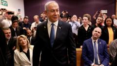 Netanyahu rejects ‘absurd’ charges at corruption trial