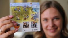Ukraine’s war stamps put humour, patriotism and swearing in the post