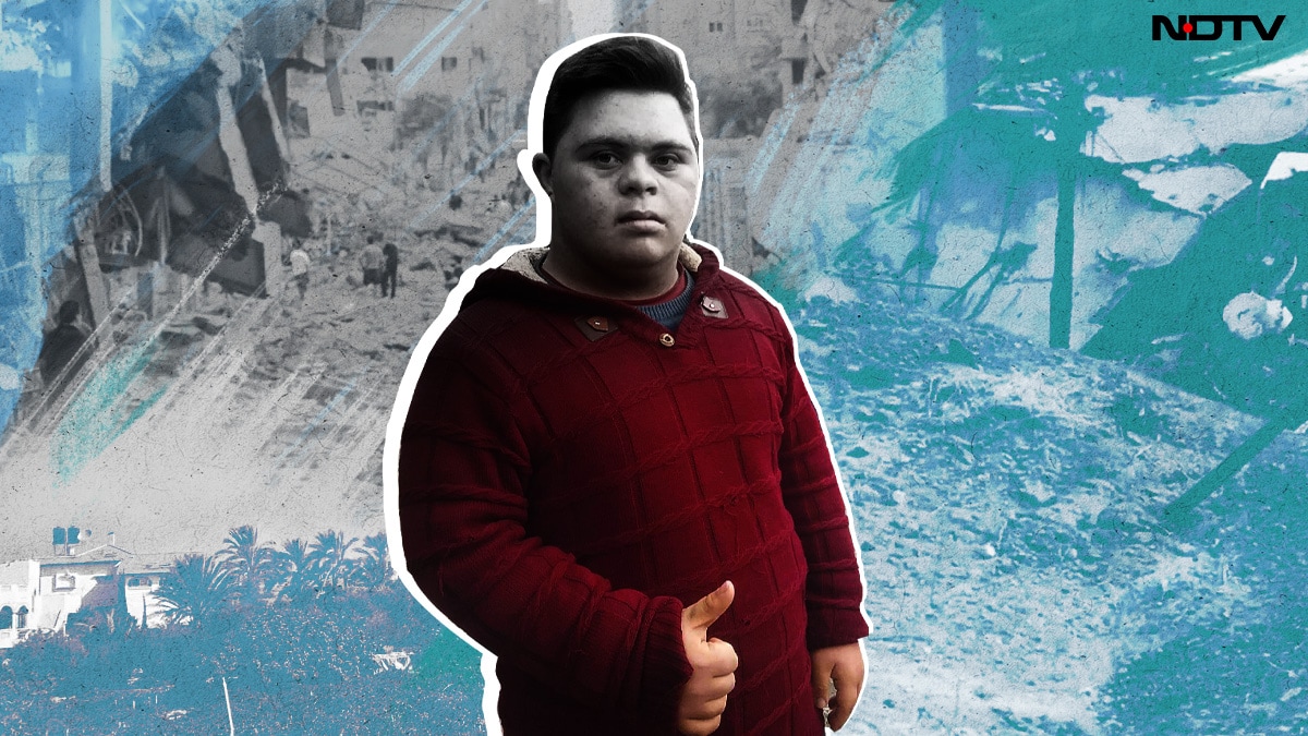 NDTV Exclusive: How Teen Gazan With Down Syndrome Survived Israeli Bombs