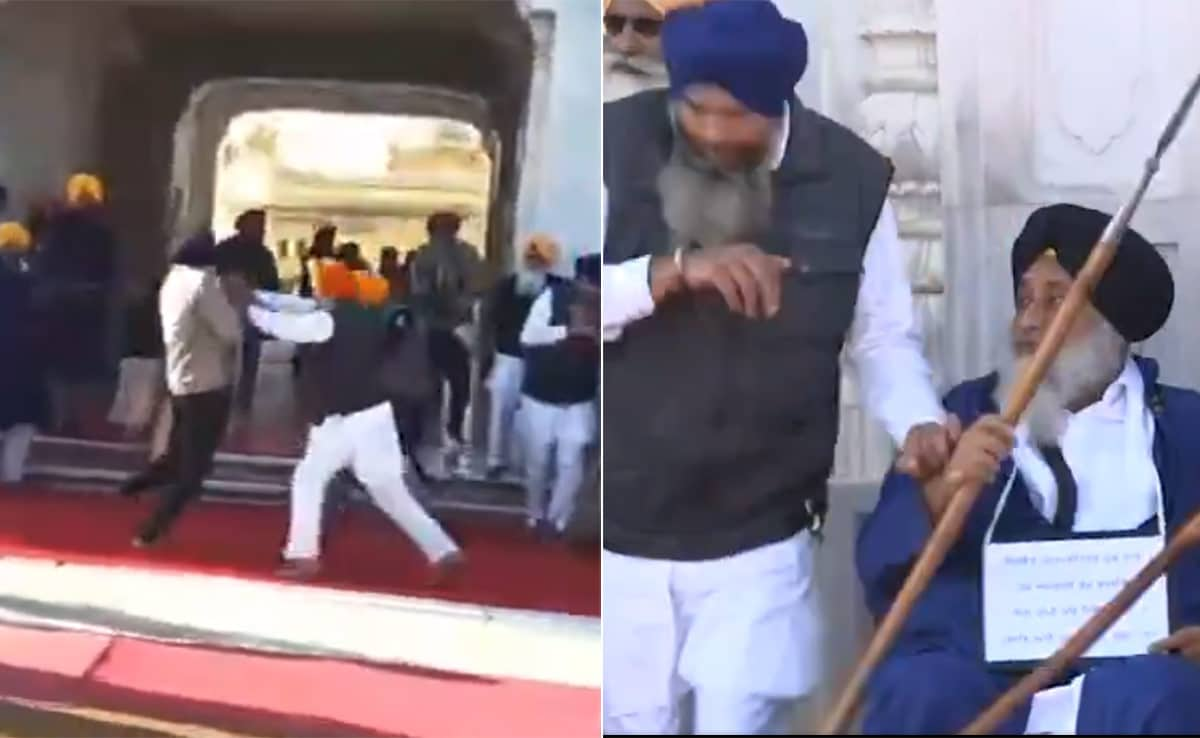 Video: How Shooter Approaches Sukhbir Badal, How He Reacts To Gunshot