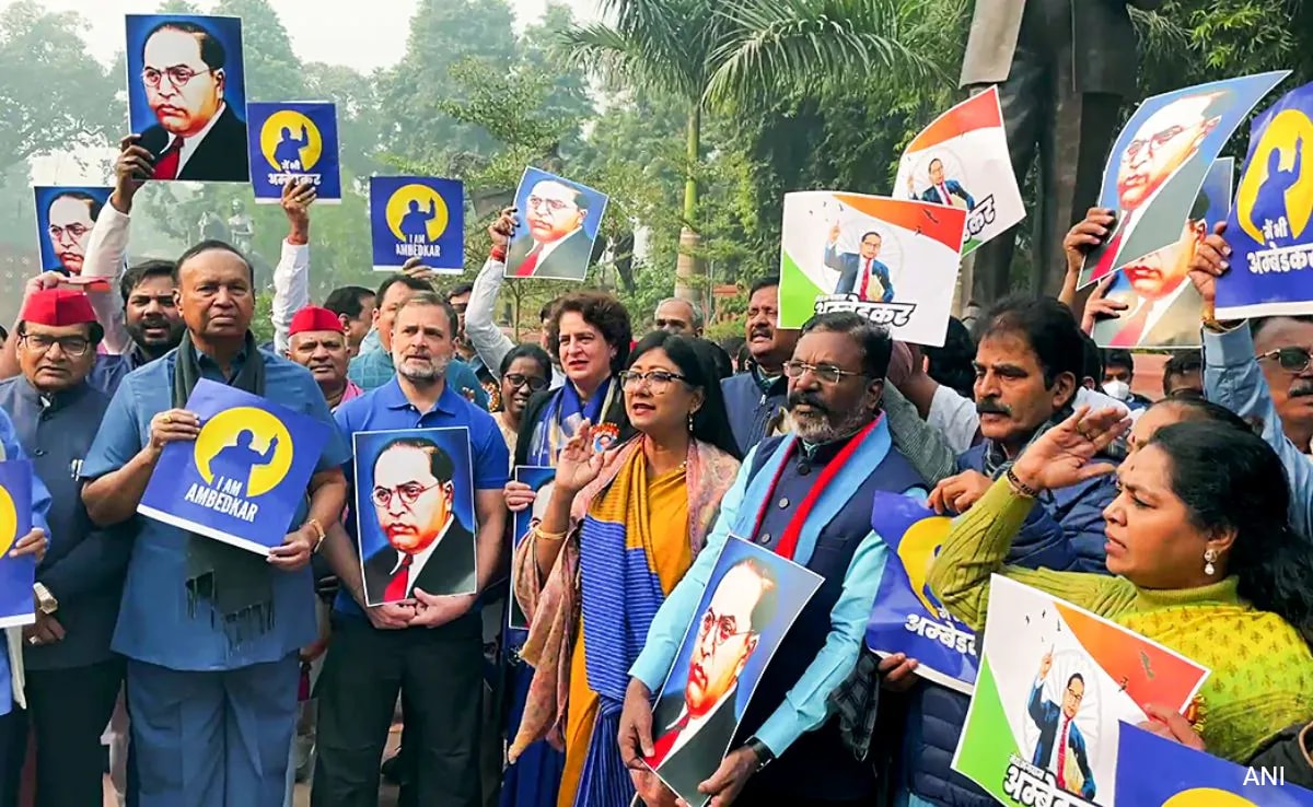 Congress March, BJP Protest On Last Day Of Winter Session: 10 Points