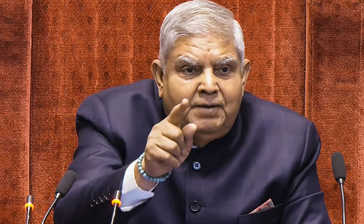 Opposition’s No Trust Move Against Vice President Jagdeep Dhankhar Rejected