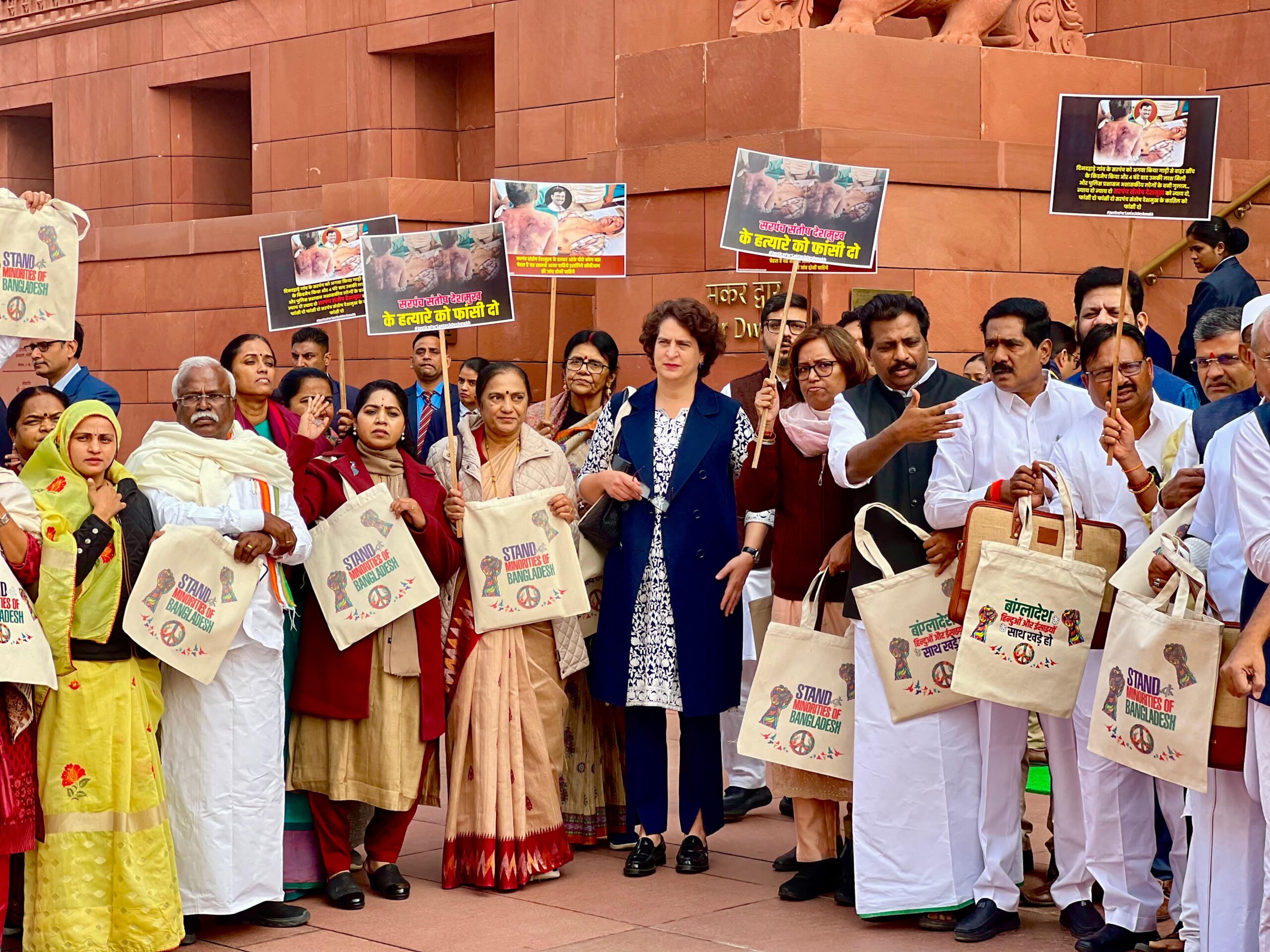 Priyanka Gandhi Doubles Down With ‘Bangladesh’ Bag, After ‘Palestine’ Row