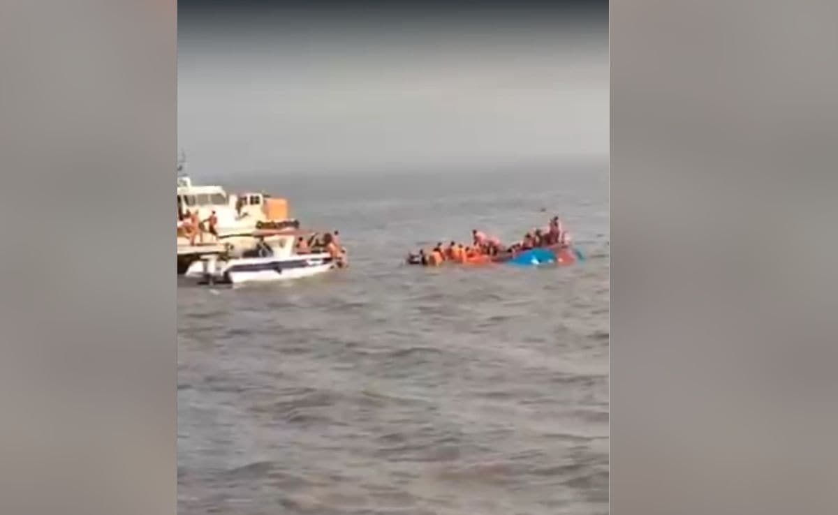 Video: 1 Dead After Speedboat Slams Into Ferry With 56 Passengers Off Mumbai
