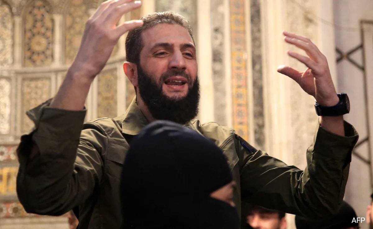 “Syria Being Purified”: Victory Speech By Rebel Chief Who Ended Assad Rule