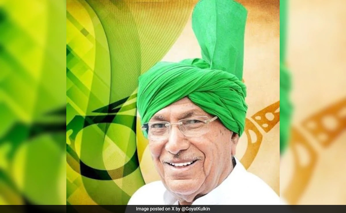 OP Chautala, Former Haryana Chief Minister And INLD Chief, Dies At 89