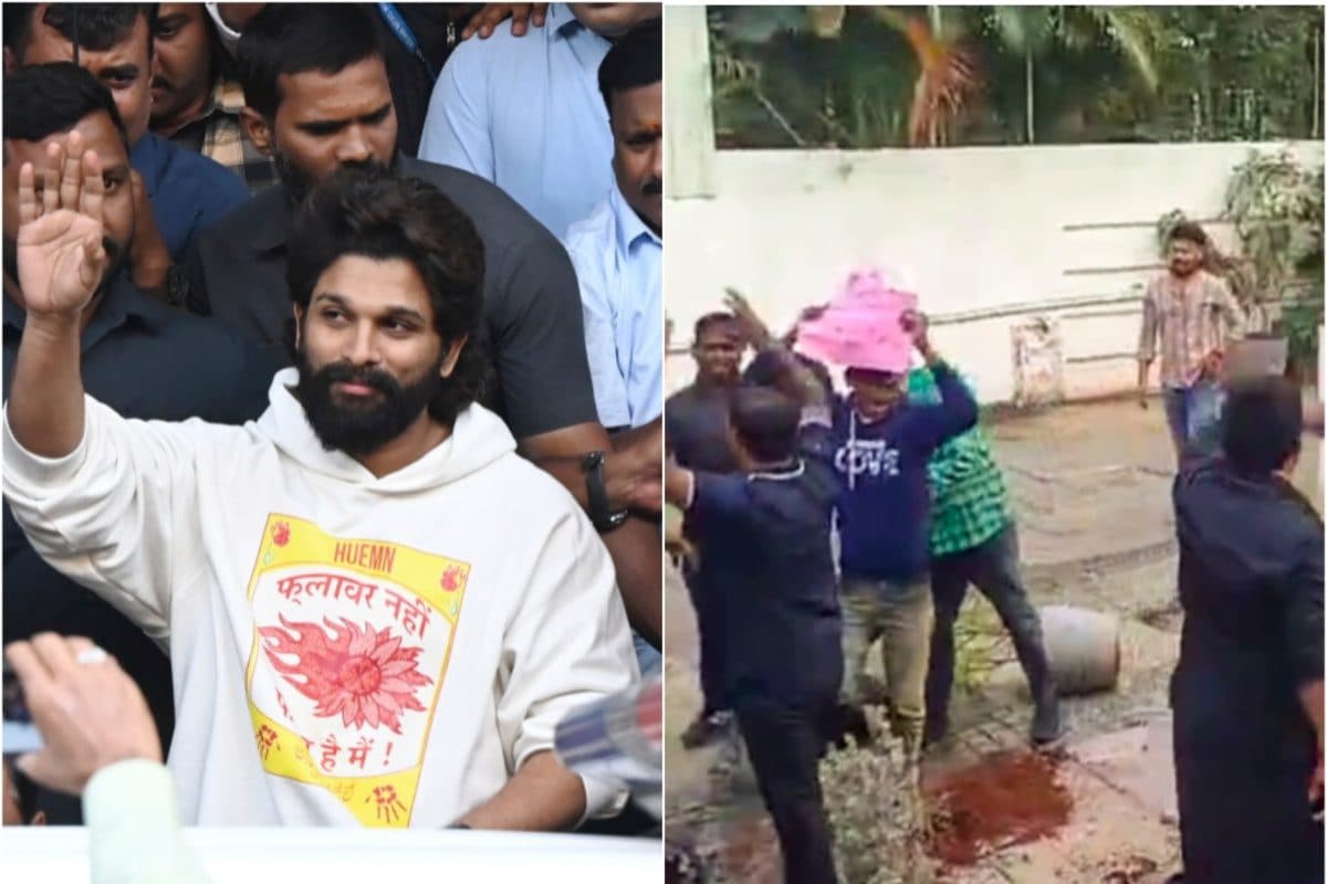 Protests Outside Allu Arjun’s Home, 6 Arrested; BJP Calls It ‘State-Sponsored Terrorism’