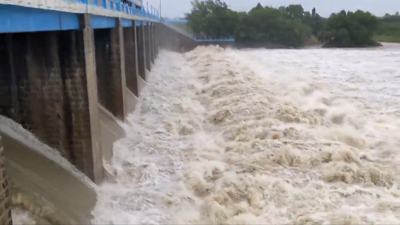 Watch: Veedur dam overflows as Cyclone Fengal hits TN, 10 villages at flood risk