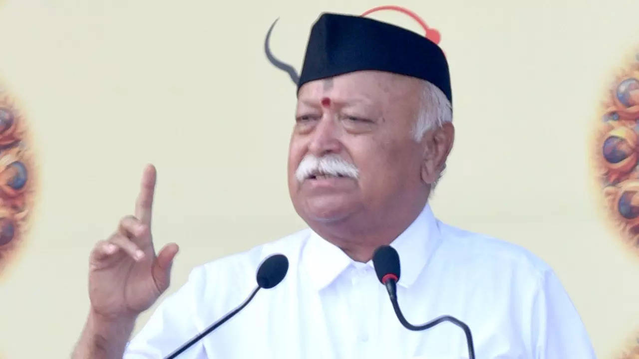 ‘Have at least 3 children’: RSS chief Mohan Bhagwat flags fall in birth rate