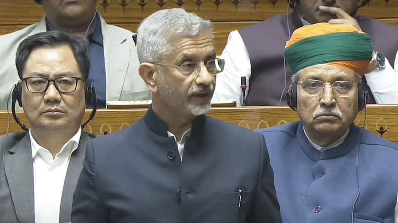 ‘India-China ties have seen some improvements’: Jaishankar briefs Lok Sabha