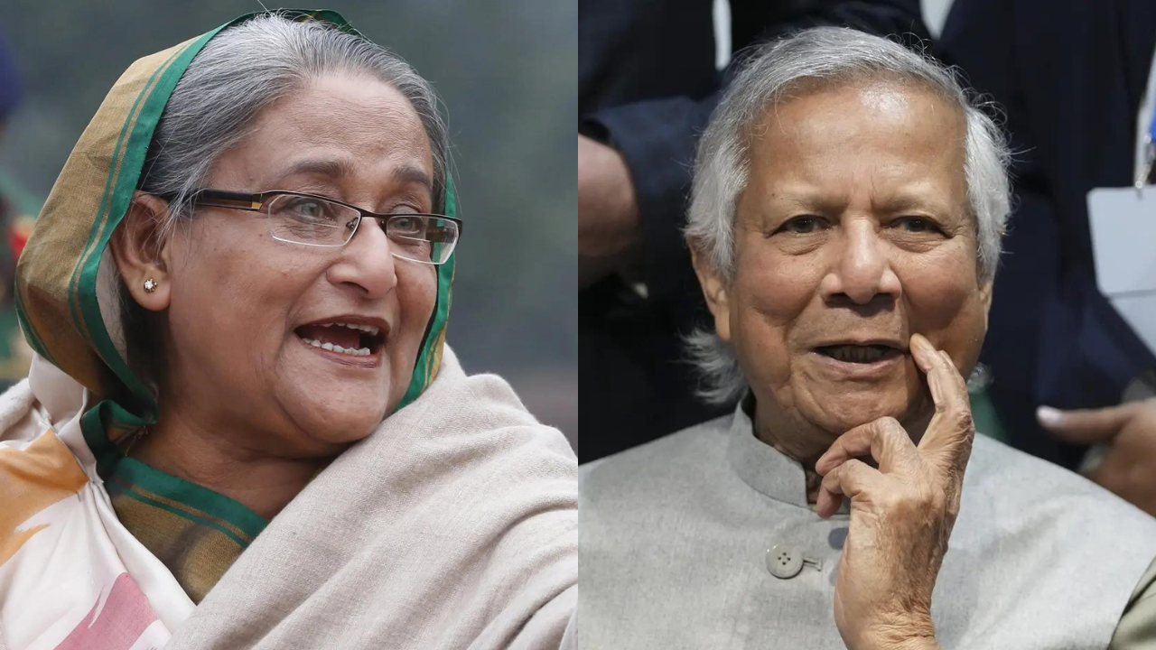 In first public address, Hasina accuses Yunus of ‘genocide’, persecuting minorities