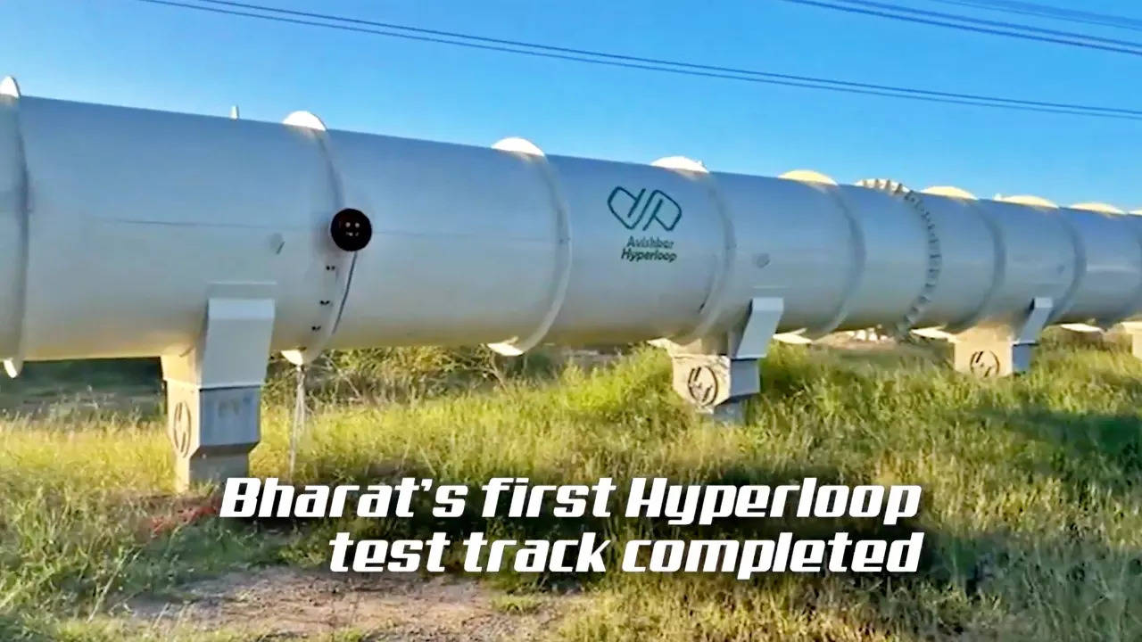 India’s first Hyperloop test track is ready! Railway minister shares an update