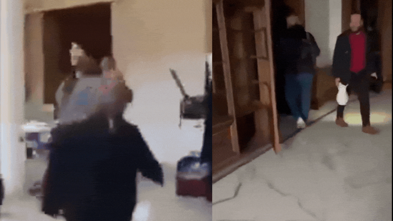 Watch: Syrians storm presidential palace, loot Assad’s personal belongings