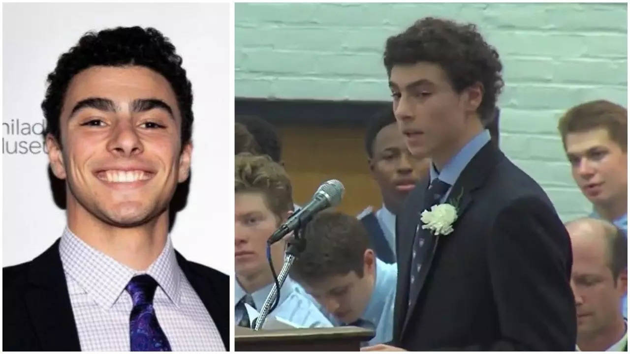 Watch: Luigi Mangoine’s video of giving valedictorian speech at school goes viral
