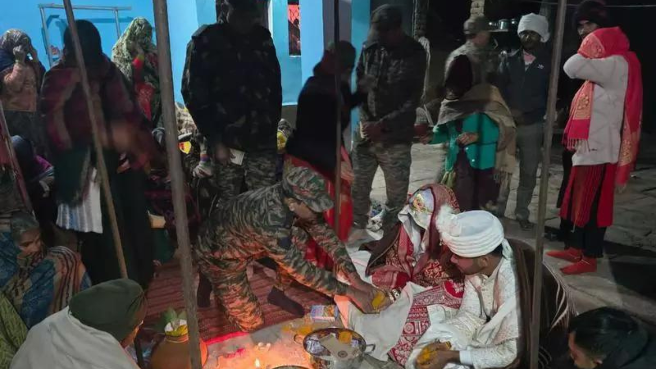 Brothers in arms: Soldiers fulfil dead comrade’s duty at daughter’s wedding