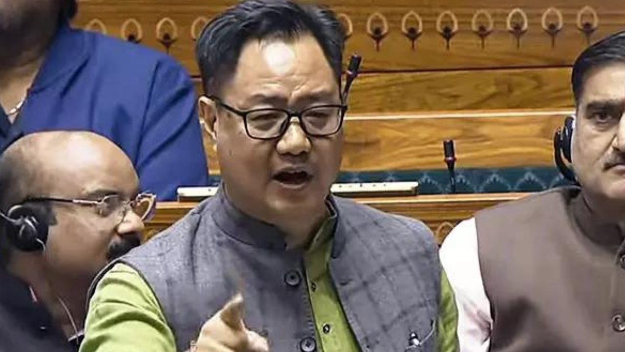 ‘NDA has majority’: Rijiju on oppn’s no-confidence motion against Dhankhar
