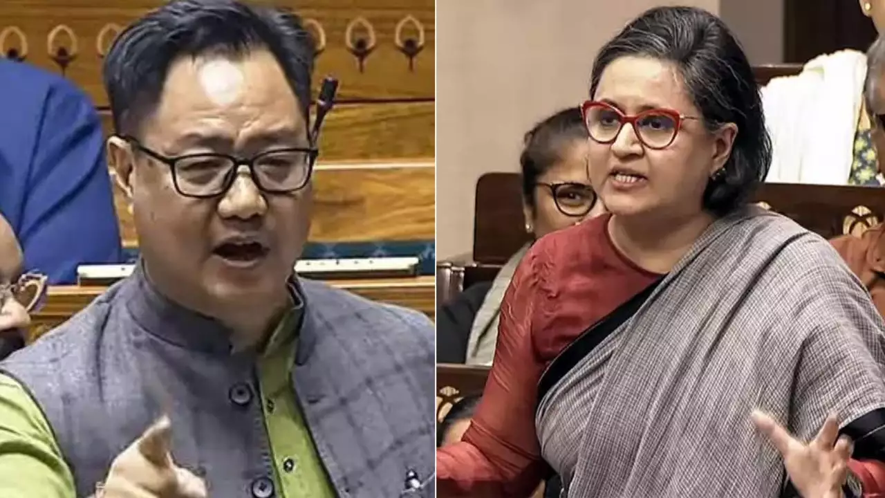 ‘Insulting remarks’: Privilege motion moved against Kiren Rijiju