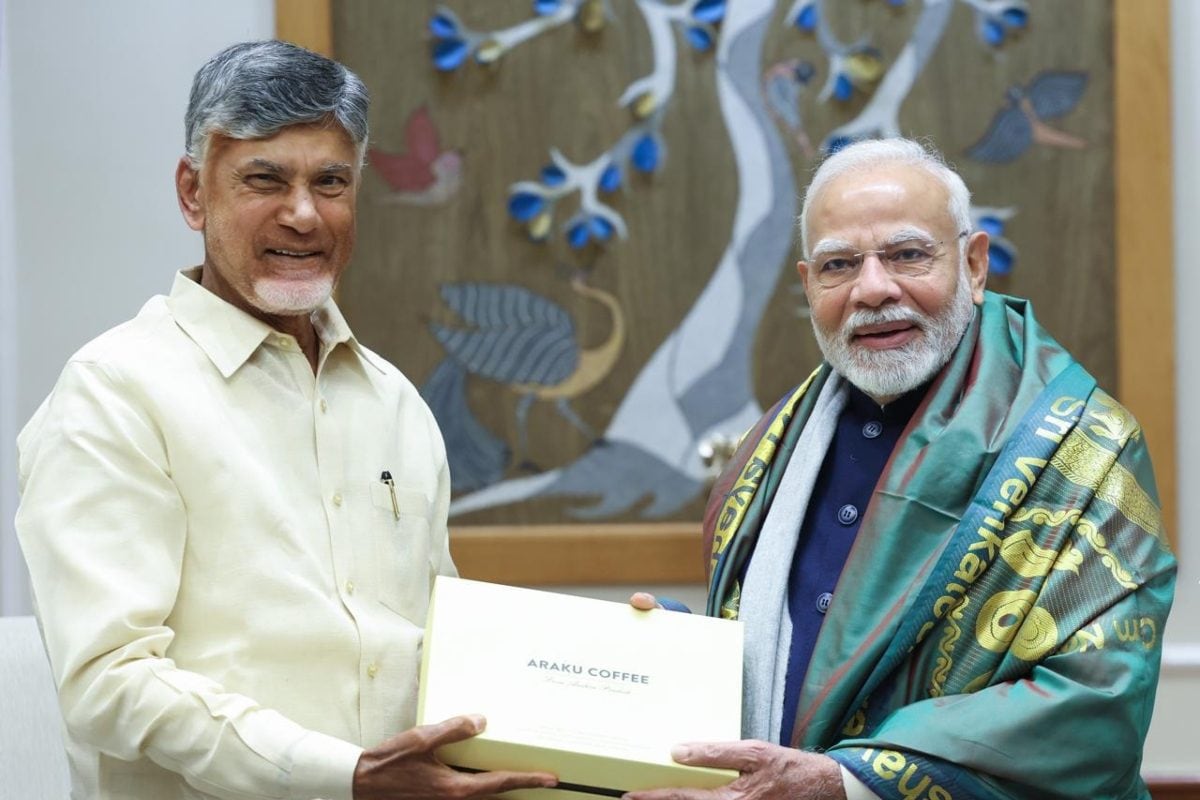Andhra CM Naidu Calls On PM Modi In Delhi, Discusses State’s Development, Pending Projects
