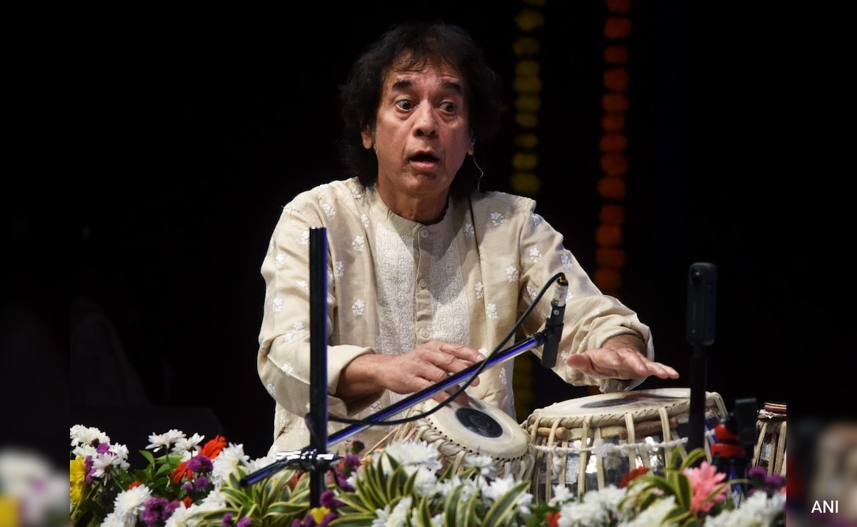Tabla Maestro Zakir Hussain, Legend With “Dancing Fingers”, Dies At 73