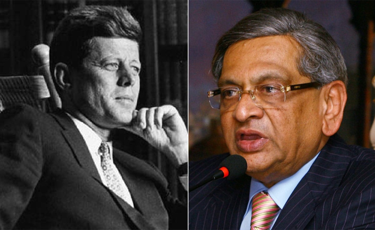 “Without Your Unrelenting Efforts…”: JFK’s Thank You Note For SM Krishna