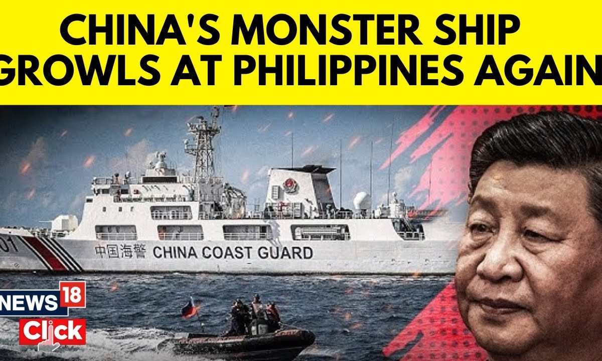 China Anchors ‘Monster Ship’ In South China Sea, Philippine Coast Guard Says  | News18 | N18G